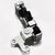 TriMark - Slimline rotary latch, right hand, .265 through, conventional 2 point, right hand actuator, 1.25, .625 x 1.083 x .44 offset
