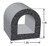 Trim-Lok D-Shaped Neoprene Gasket, 1 In. Tall X 1 In. Wide With 3m Bonded Tape System, Sold by the foot. TL X5272-BT |Austin Hardware