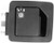 Trimark TriMark External Paddle Handle - - Designed for entrance doors with a thickness of 1.390 in. to 1.600 in. and requiring resistance to water and dirt infiltration, 5-3/4 in. L x 5 TM 13218-02 BLK |Austin Hardware