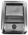 TM 26115-03 TriMark - Free-float flush mount paddle handle, left hand, copper-nickel nickel chrome Trimark Austin Hardware & Supply