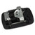 TM 22669-01 Paddle handle, left hand, low glass black, single-point, short stud with bracket, offset lock cam Trimark Austin Hardware & Supply