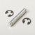 1/4 X 1 17/32 GROOVED CLEVIS PIN WITH 2 RINGS