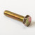 M8-1.25 X 35 Hex Hd Cap Screw Cl 10.9 Zinc Yellow