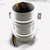 Turbo in-line blower, water-resistant, 12V, white AH 1733-1 |Austin Hardware