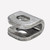 MBH-26038 PL Safety Chain U-Clip W/ 7/16 Slotted Hole Austin Hardware & Supply