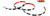 TQ E41-W06V-1 27" WHITE LED LITE STRIP FLEXIBLE W/SINGLE TERM TecNiq Austin Hardware & Supply