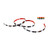 TQ E41-W06V-1 27" WHITE LED LITE STRIP FLEXIBLE W/SINGLE TERM TecNiq Austin Hardware & Supply