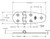 1159 SS HINGE Stainless Strap Hinge, 1-1/2 W X 4-1/4 L, Marine Grade Type 316 SS Austin Hardware & Supply