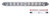 TQ T14-RW00-1 LOW PROFILE ID BAR/LOAD LAMP COMBINATION TecNiq Austin Hardware & Supply