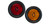 TQ S24-AA00-1 2.5" ROUND AMBER PC SIDEMARKER W/REFLECTOR TecNiq Austin Hardware & Supply