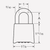EMC KCR0436 Sesamee Keyless Marine Locks 1" Shackle - Chrome Plated KCR0436 Sesamee Austin Hardware & Supply