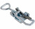 Light duty adjustable latch, Small size, Zinc plated Steel with Countersunk mounting holes.
