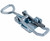 Medium duty adjustable latch, Large size, Zinc plated Steel with Countersunk mounting holes.
