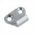 Catch plate Medium size Produced from Zinc plated Steel with Countersunk mounting holes.