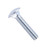 109-140-WRK 5/16-18 X 2 CARRIAGE BOLTS ZINC 5PKG JPC Fasteners Austin Hardware & Supply