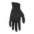 Disposable Gloves, Industrial Food Service Grade, Powder Free, Textured Finish, 4 mil (4.5g), Black, 100/Box, Size XL