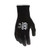 Work Gloves, HPPE Cut, Abrasion, and Puncture Resistant Shell, Nitrile Foam Coated Palm and Fingertips, 10 Gauge, Size L