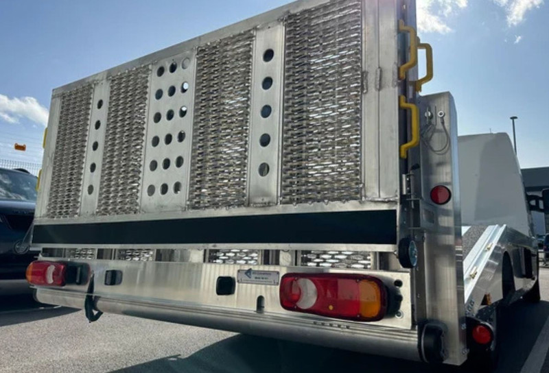 Back of trailer with Safe Assist installed on ramp door