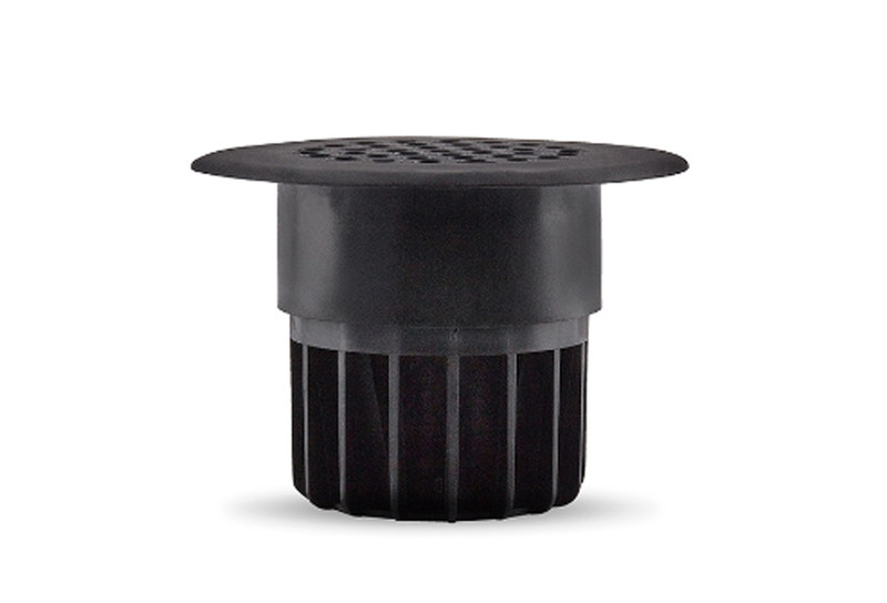 Close up of floor vent on white background