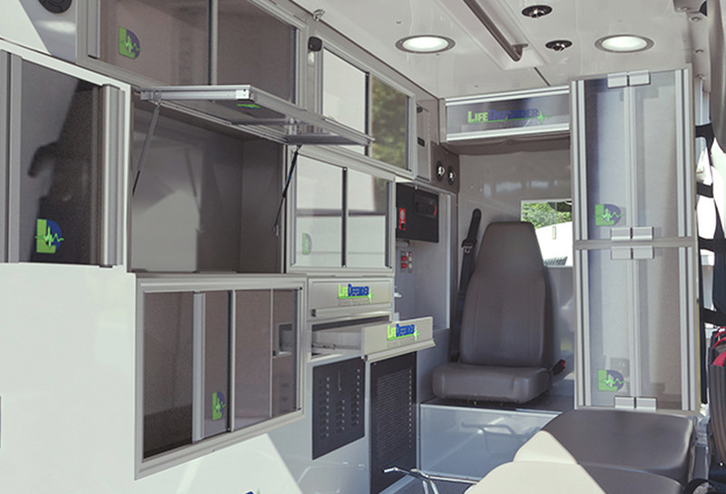 lifedefender ambulance interior