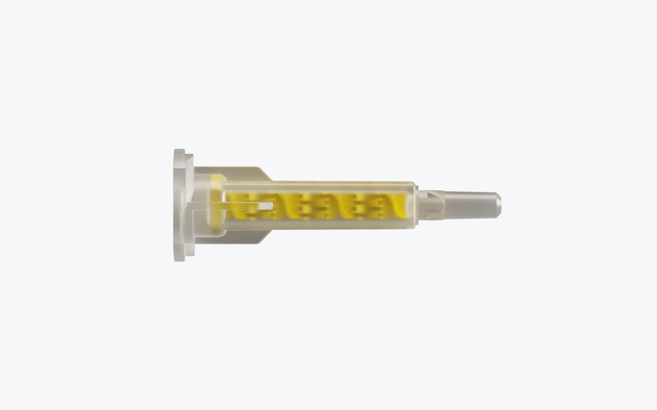 Side profile of 4GEN X2-A5-7T  Bayonet / Tapered Tip