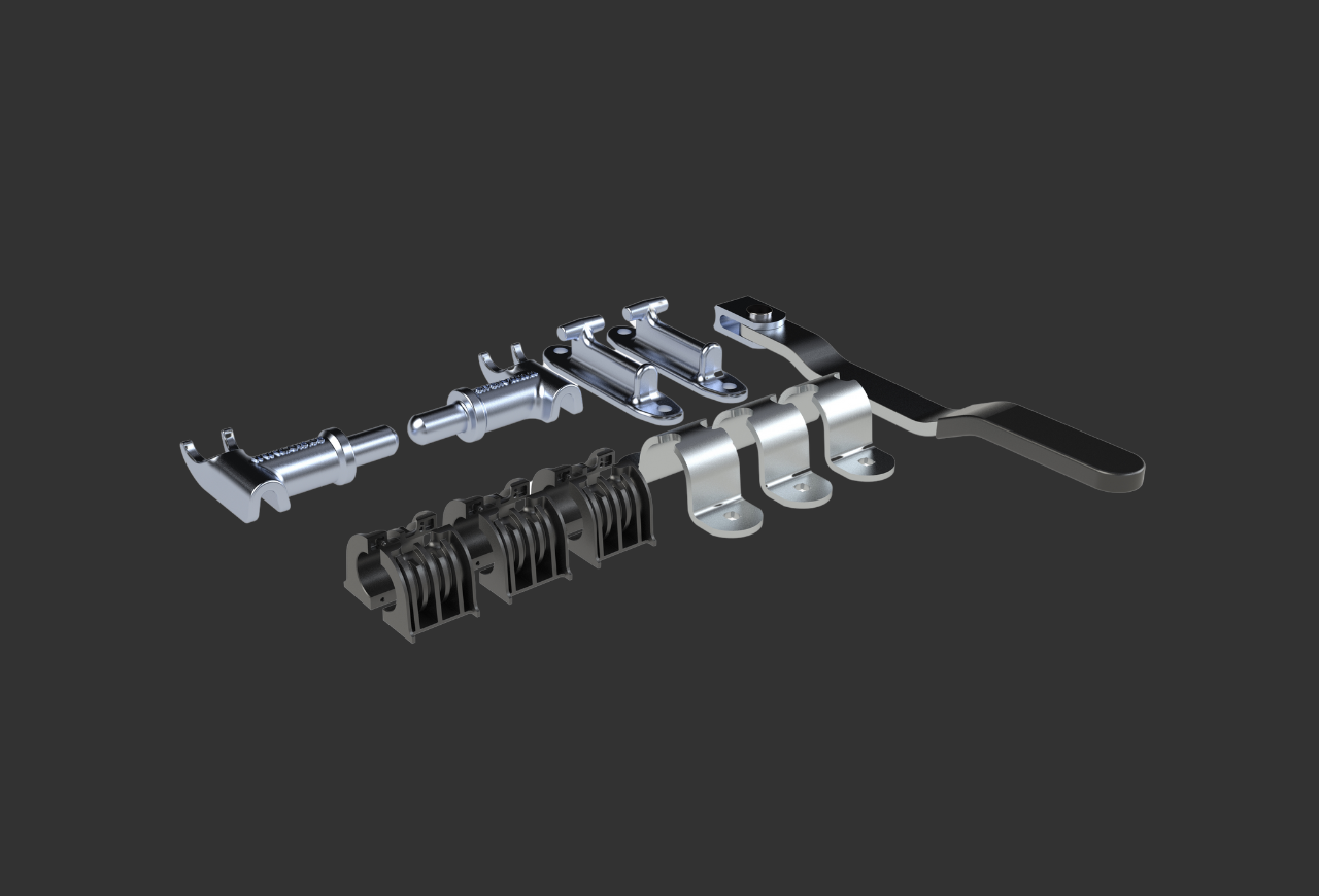Bar lock kit parts
