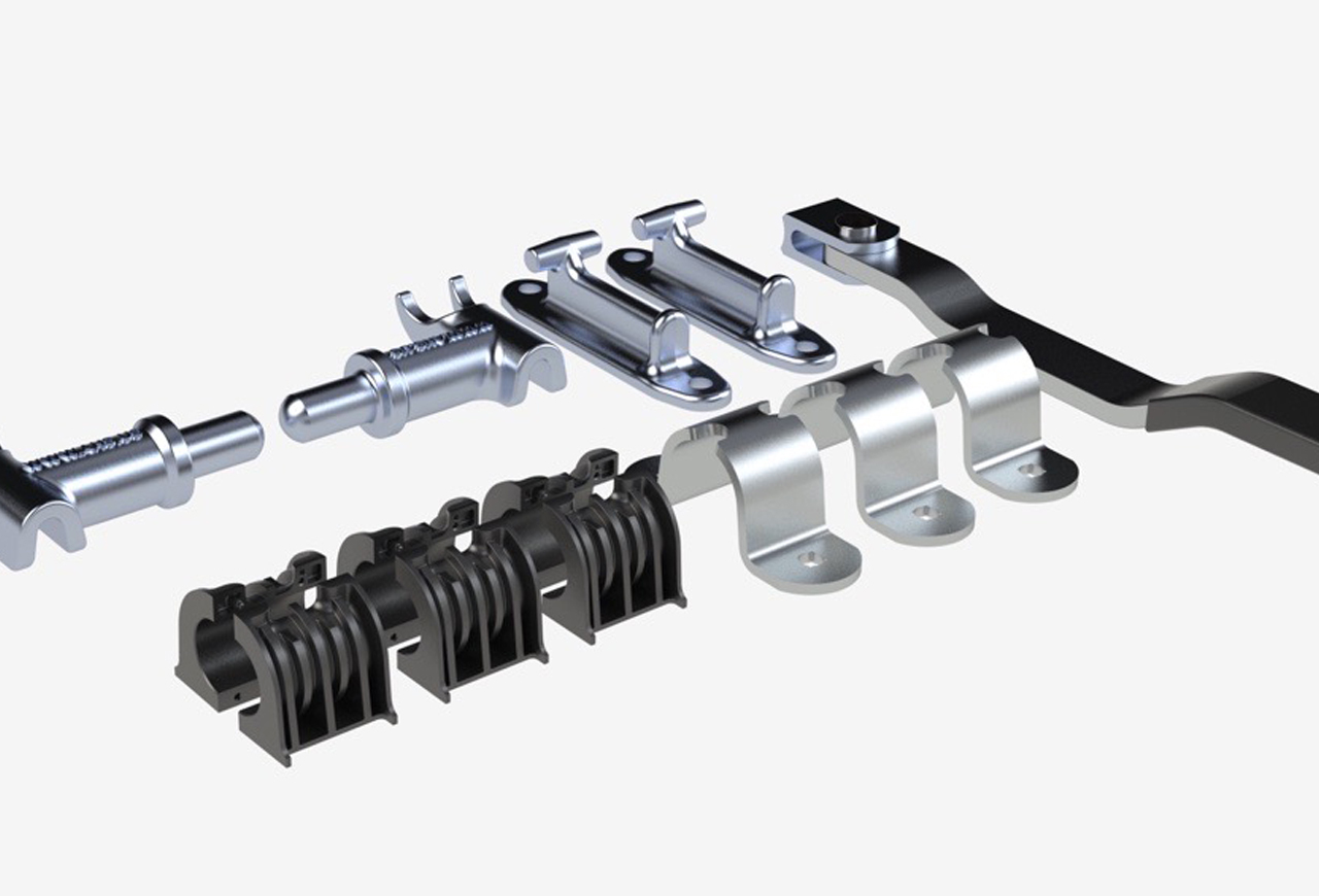 Bar lock kit parts