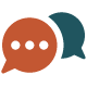 Chat bubble icon