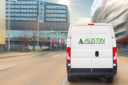 Austin Hardware Delivery Van