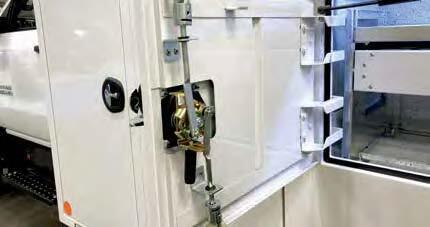 Electro Mechanical Lock on Truck