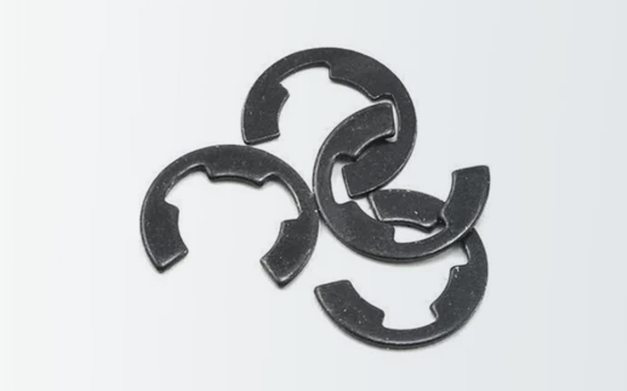 E-clips on white background