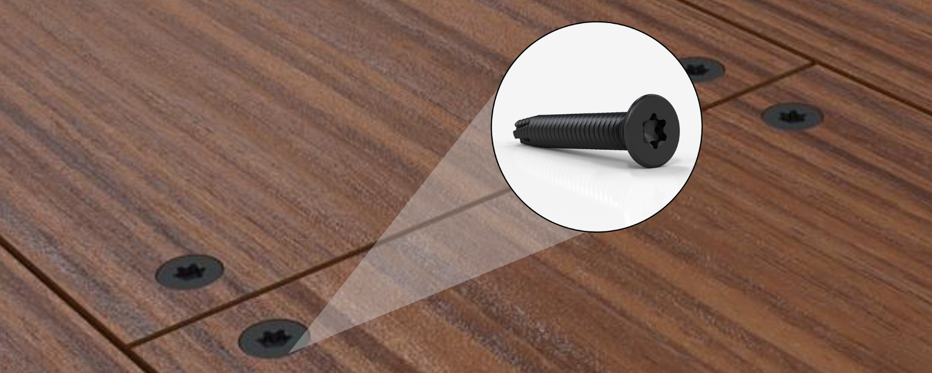 Floor Screw Close Up