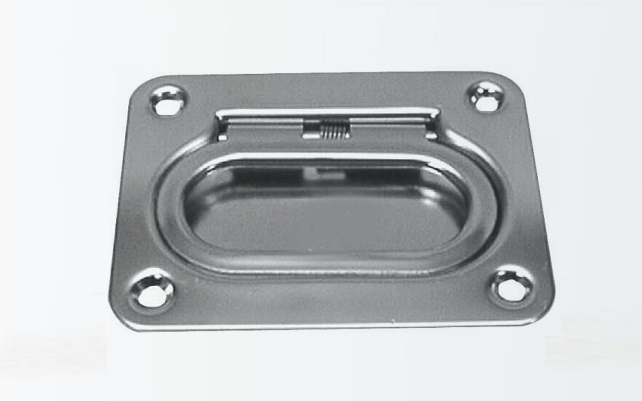 Lift handle on white background