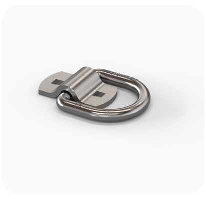 Part #LR-0500-R1-BO1-ZN 1/2” Zinc Bolt On 12,000 lbs MBS