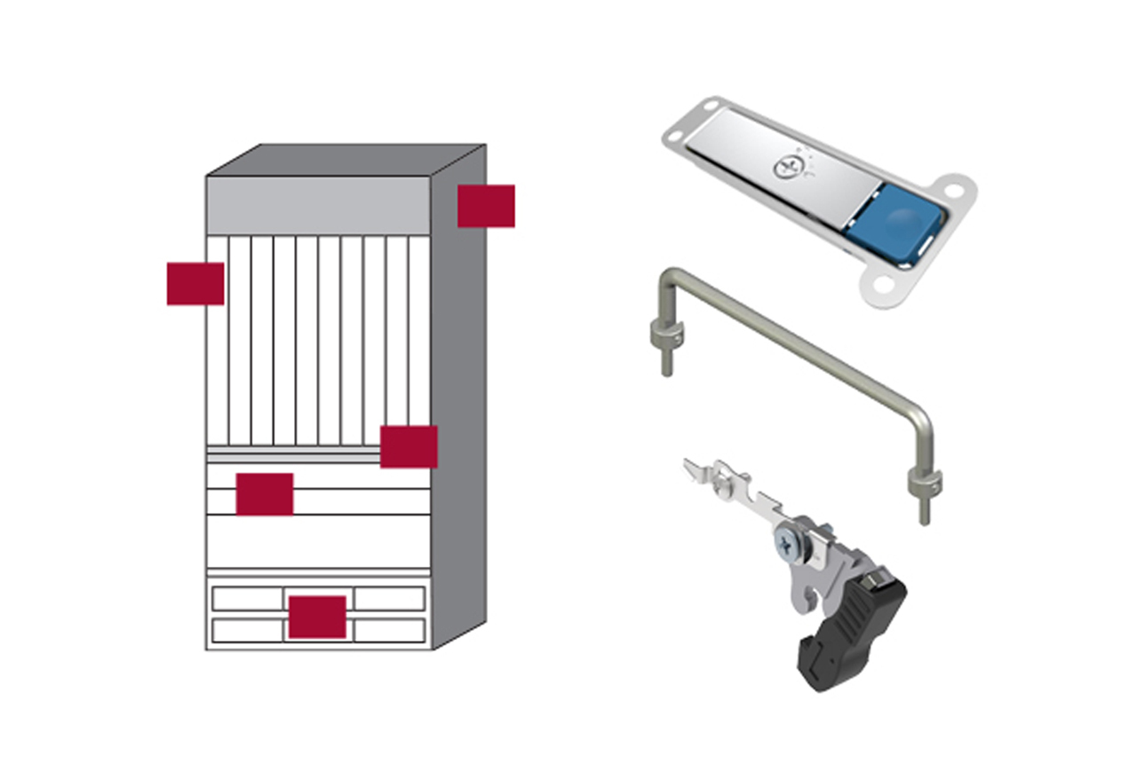 Rack Mounted Servers, Switches & Power Supply