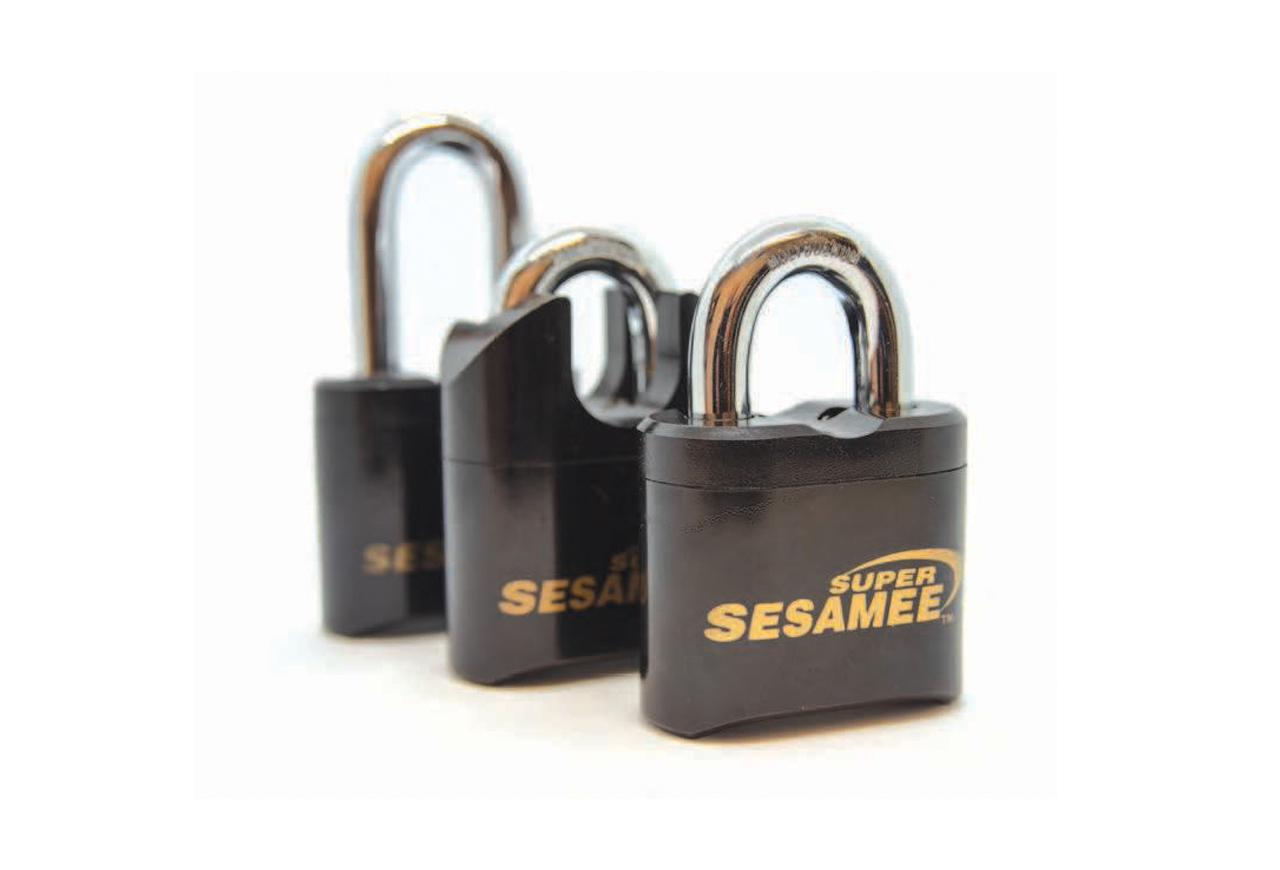 Image of 3 Sesamee padlocks