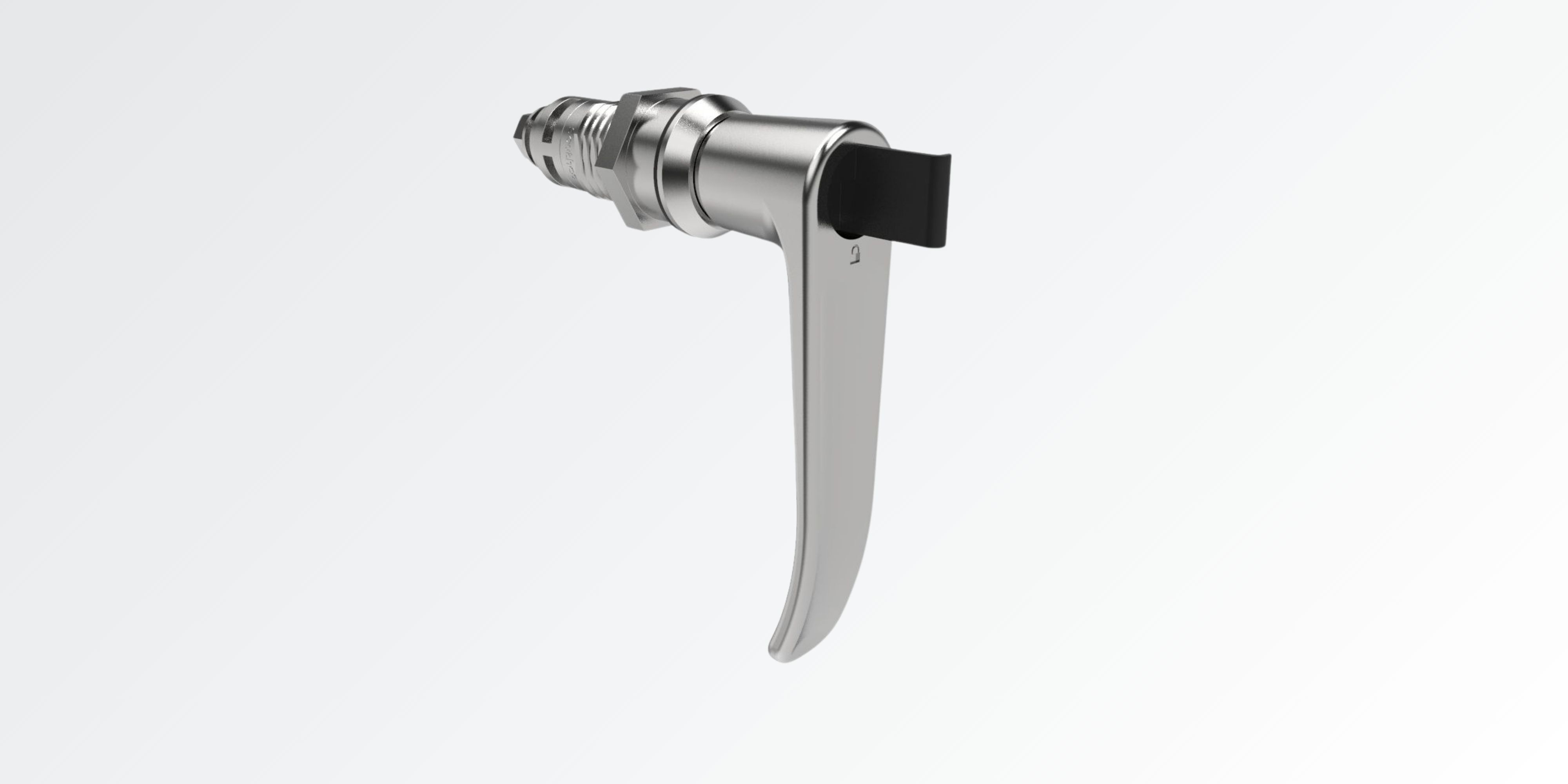 E5 Padlocking L-Handle Cam Latch