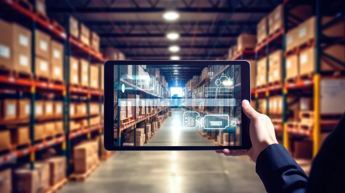 Tablet in Warehouse