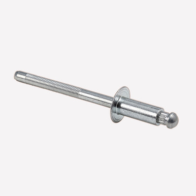 1/8-1/4 grip 3/16 dia rivet steel zinc - Rivets