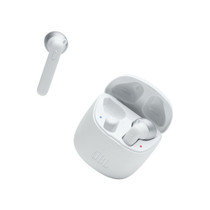 JBL Tune 225TWS True Wireless Earbud Headphones - JBL Pure Bass Sound (White)