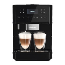 Miele - CM 6160 MilkPerfection Automatic Wifi Coffee Maker & Espresso Machine Combo - Obsidian Black