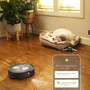 iRobot® Wi-Fi® Connected Roomba® j7+ Self-Emptying Robot Vacuum - Identifies and avoids obstacles like pet waste & cords, Empties itself for 60 days, Smart Mapping, Works with Alexa, Ideal for Pet Hair