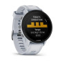 Garmin Forerunner 955 - GPS Running Smartwatch - Tailored to Triathletes - Long-Lasting Battery - Whitestone