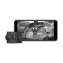 Garmin Dash Cam Tandem - Dual-lens Dash Cam with Two 180-degree Lenses - Front-Facing Lens with 1440p - Interior-Facing Lens with 720p