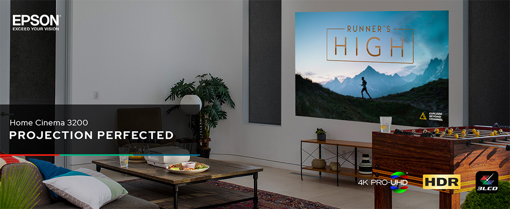 Epson Home Cinema 3800 4K PRO-UHD 3-Chip Projector with HDR