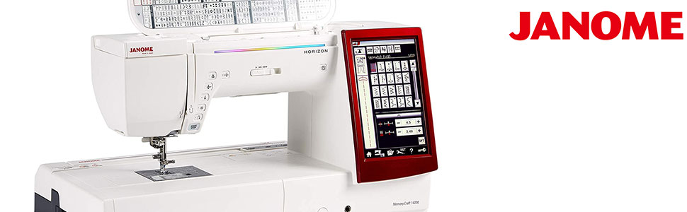 Janome Horizon Memory Craft 14000 Sewing Embroidery
