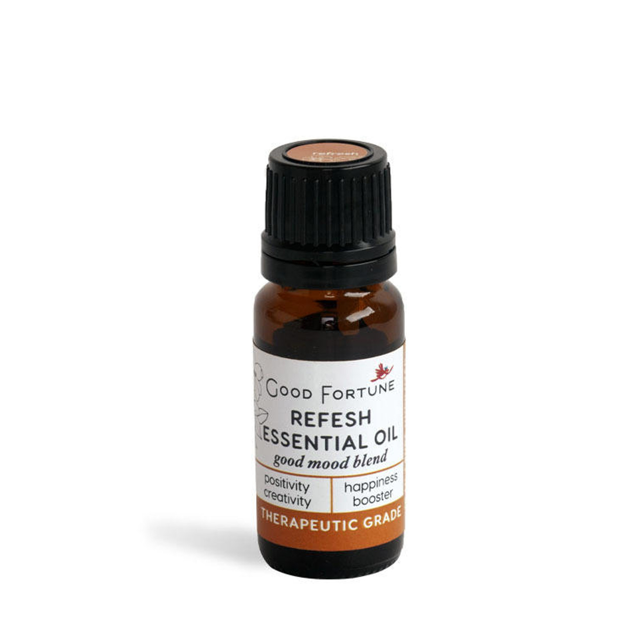 Aromatherapy Drops - Happiness Blend, 100% Pure Essential Oils for Skin, Diffuser, Bath, & Massage Oil