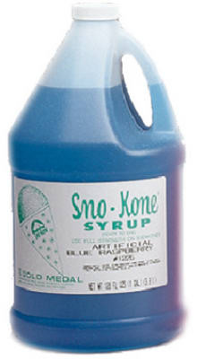 Gold Medal Gallon Blue Raspberry Sno-Kone Syrup