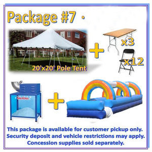 Pickup Party Package #7 Rental Starting At: