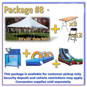 Pickup Party Package #8 Rental Starting At: